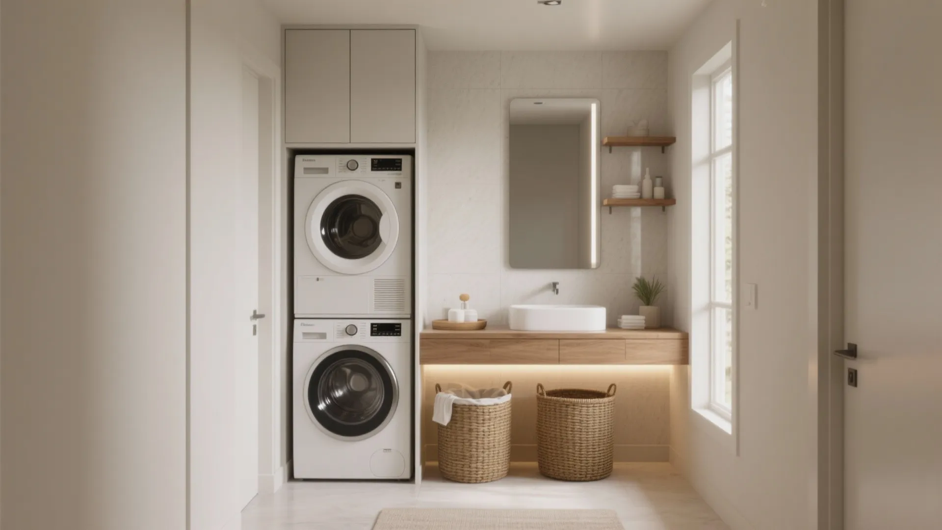 Small Laundry Room Ideas for Top-Loader: 5 Smart Tips: Creative, practical small laundry room ideas tailored for homes with a top-loading washer