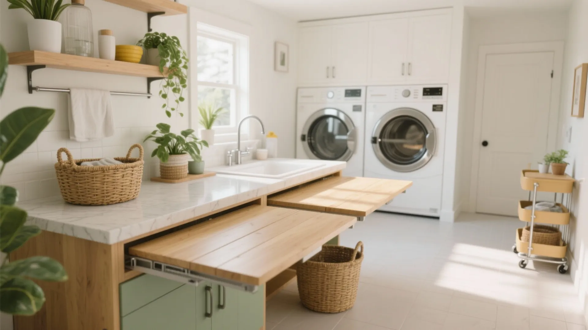 Laundry Table Ideas: 5 Small-Space Solutions: Practical and stylish laundry table ideas for small homes, with pro tips from a decade of design work