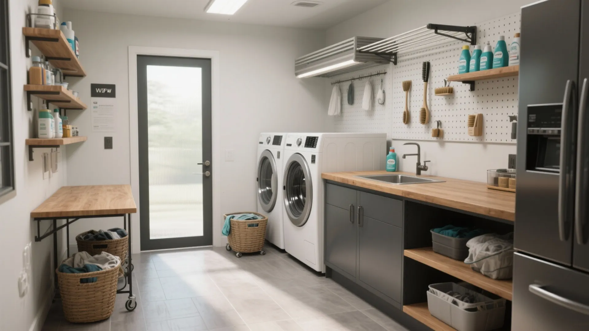 4) Build a smooth laundry workflow