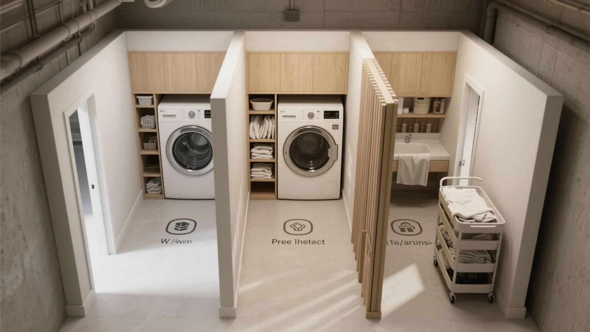 1. Zone the room for tasks, not just machines