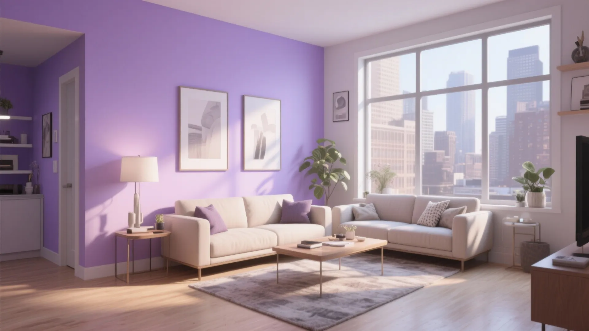 Soft Lavender Serenity