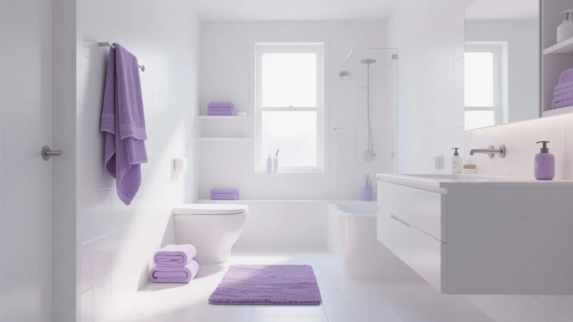 9. Color‑Coordinated Towels & Accessories