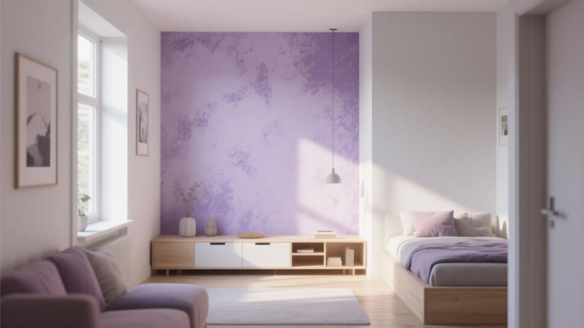 Lavender Limewash for Soft Movement