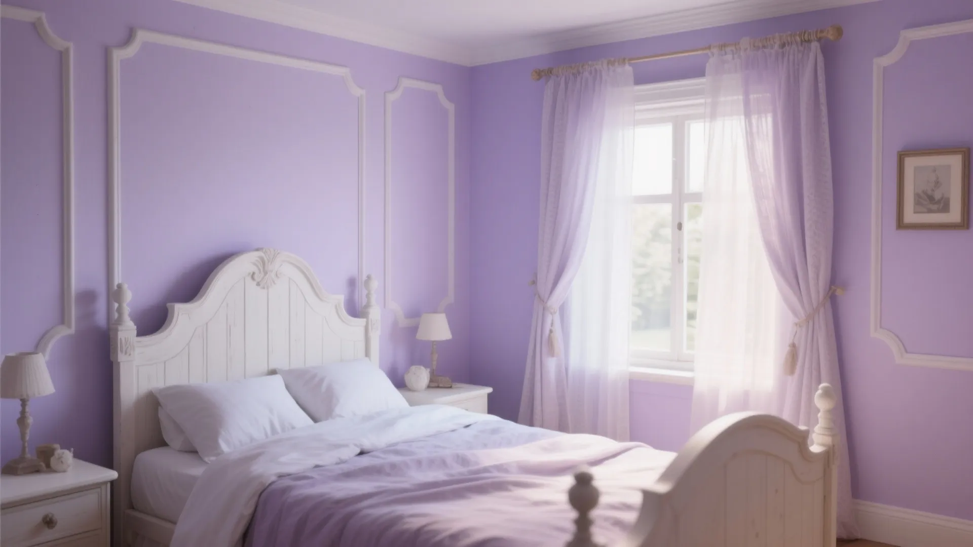 Muted Lavender Oasis