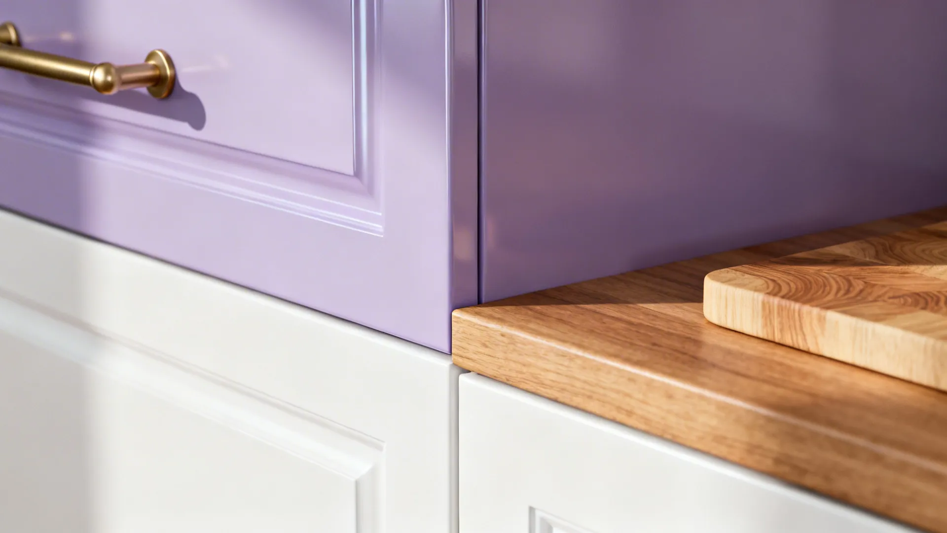 Lavender Uppers + White Lowers for Airy Balance