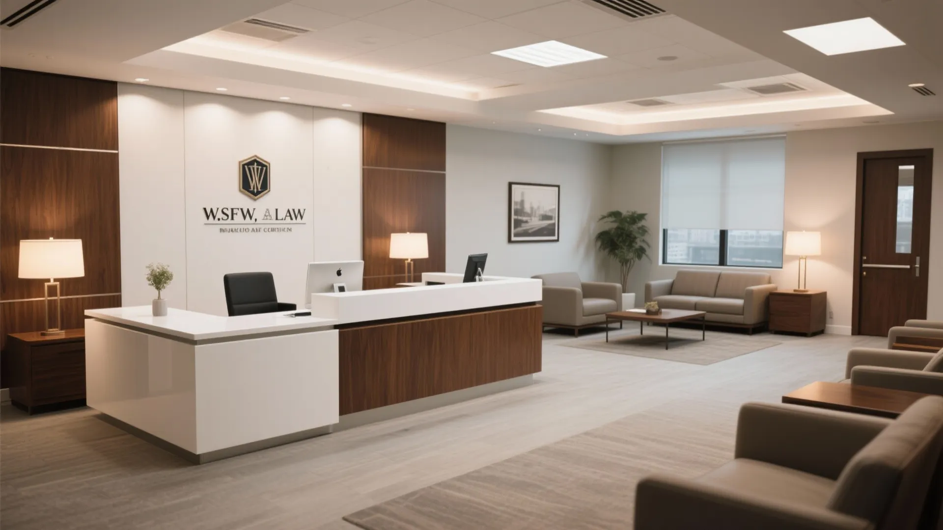 6. Reception Desks that Impress