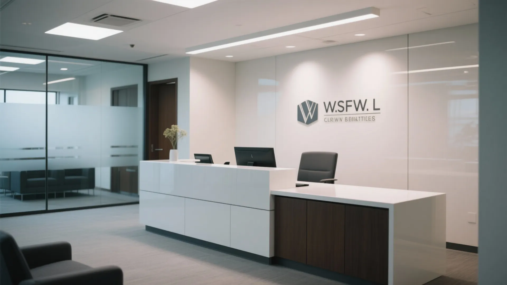 5. A Functional Reception Desk