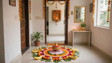 5 Rangoli Design for Laxmi Pooja Ideas