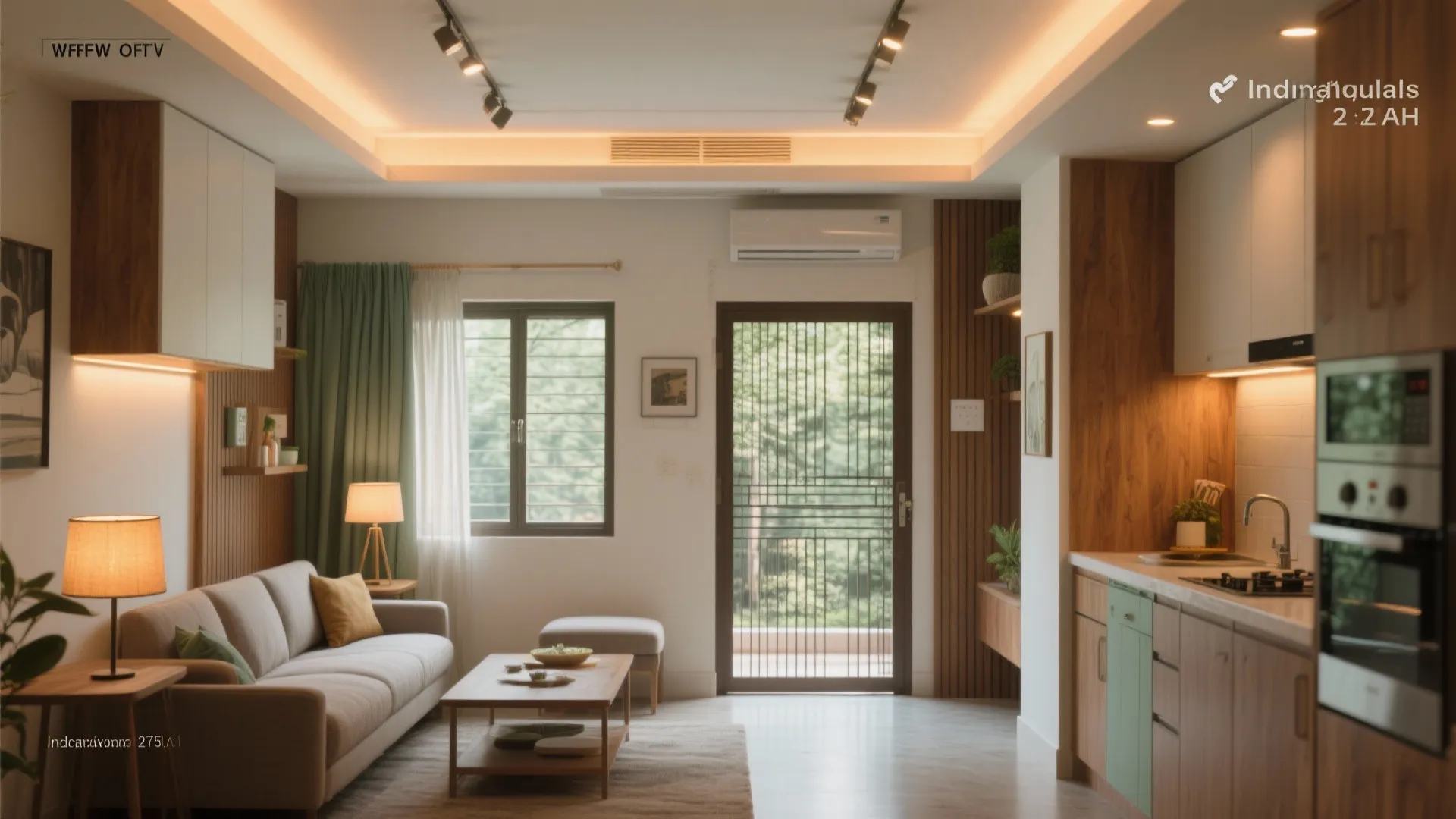 Layered Lighting & Breezy Airflow