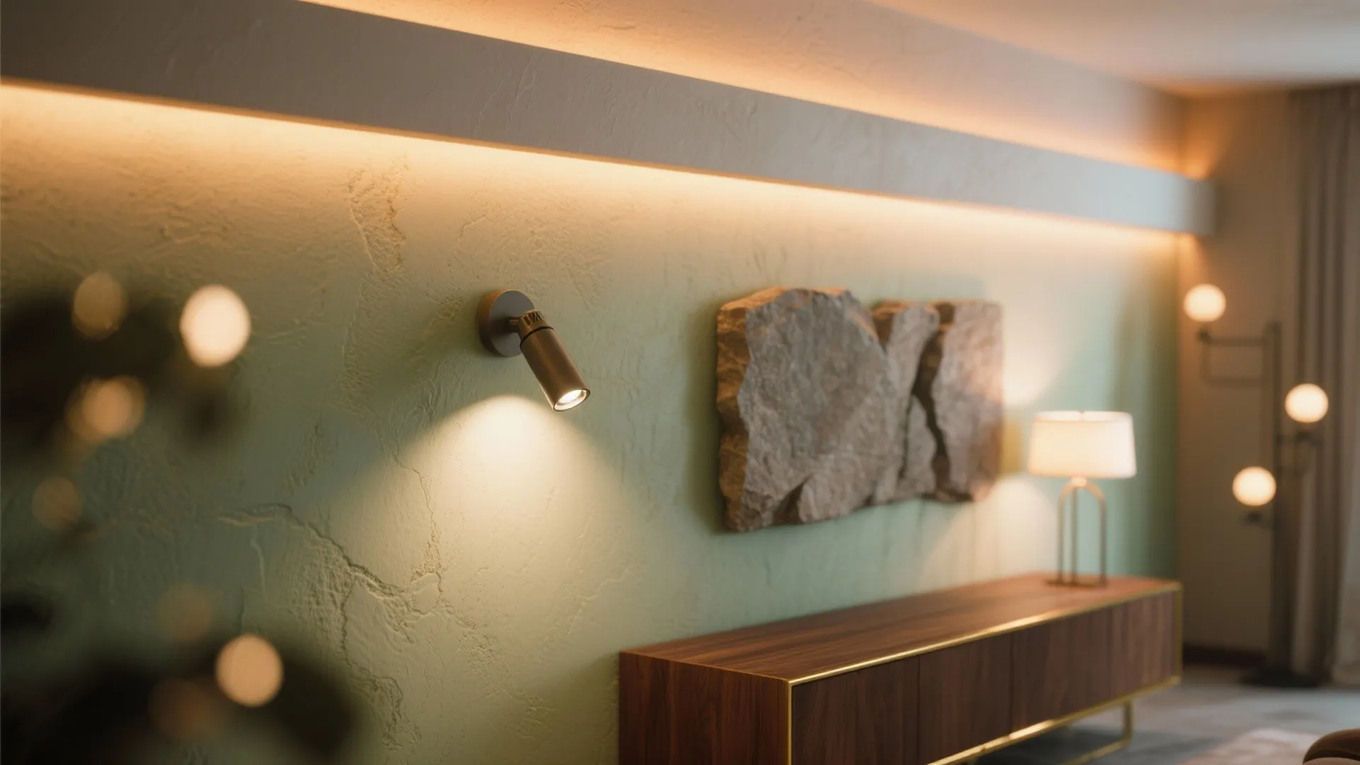 Layered, human-centric lighting for livable glam