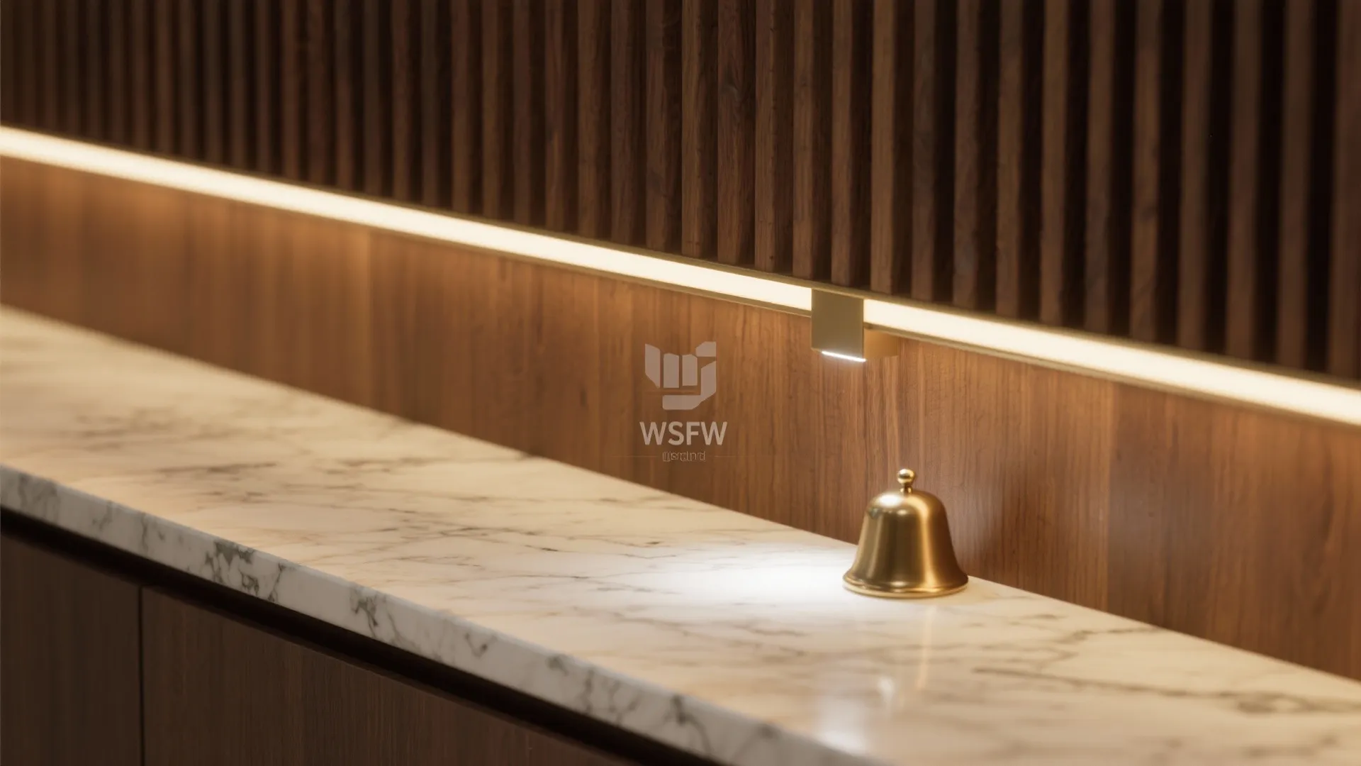 Warm Wood + Stone, with Gentle, Layered Lighting