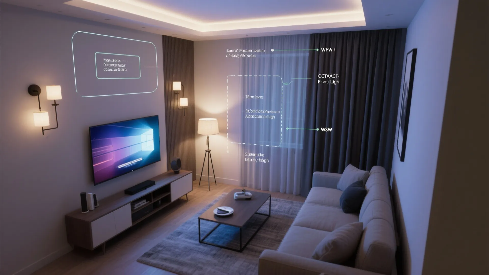 4. Layer lighting for mood and function