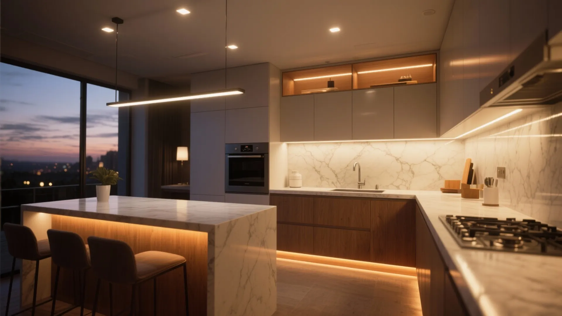 Layered Lighting & Smart Zones
