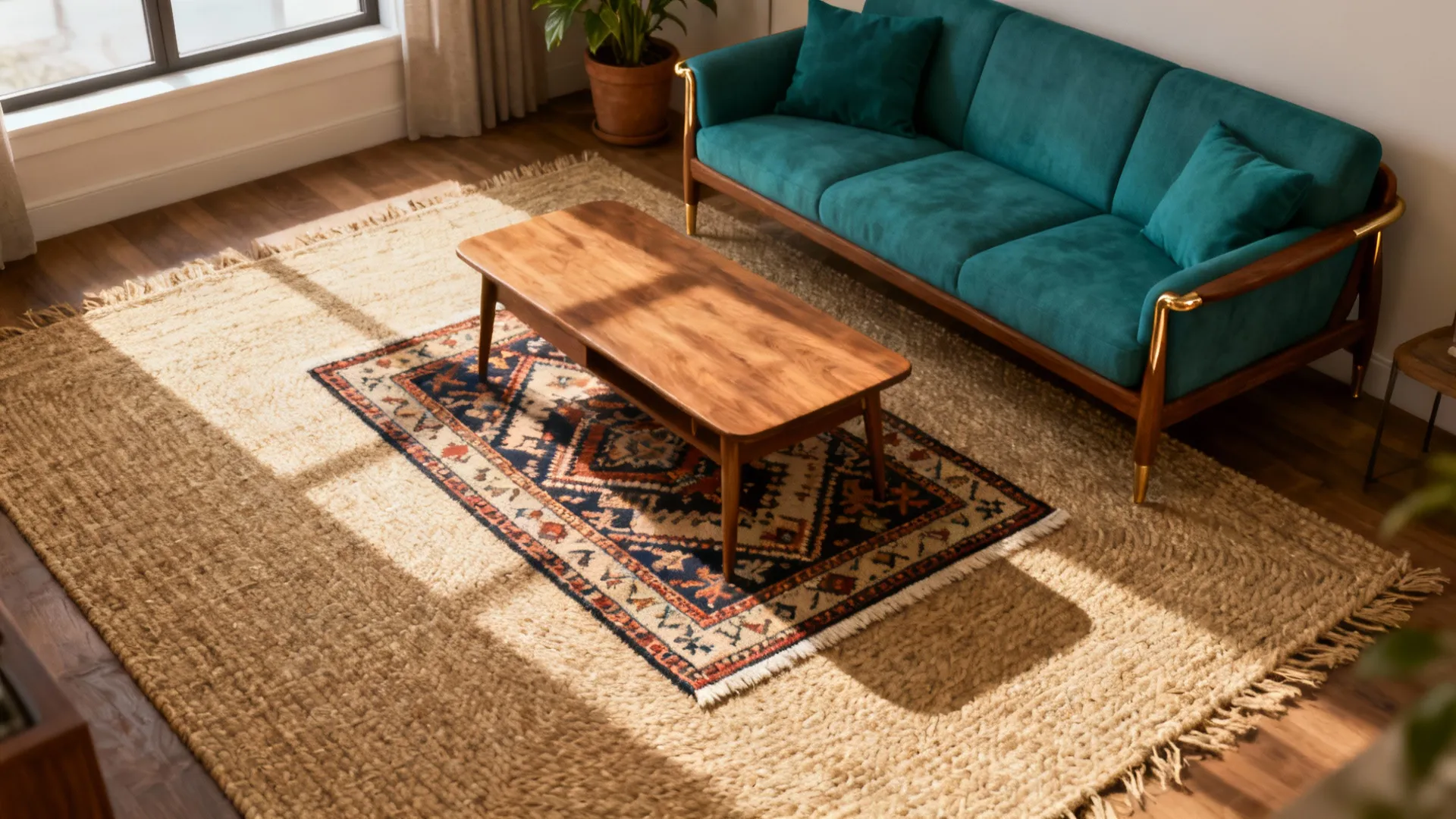 Boho Layered Rugs: 5 Cozy Living Room Ideas