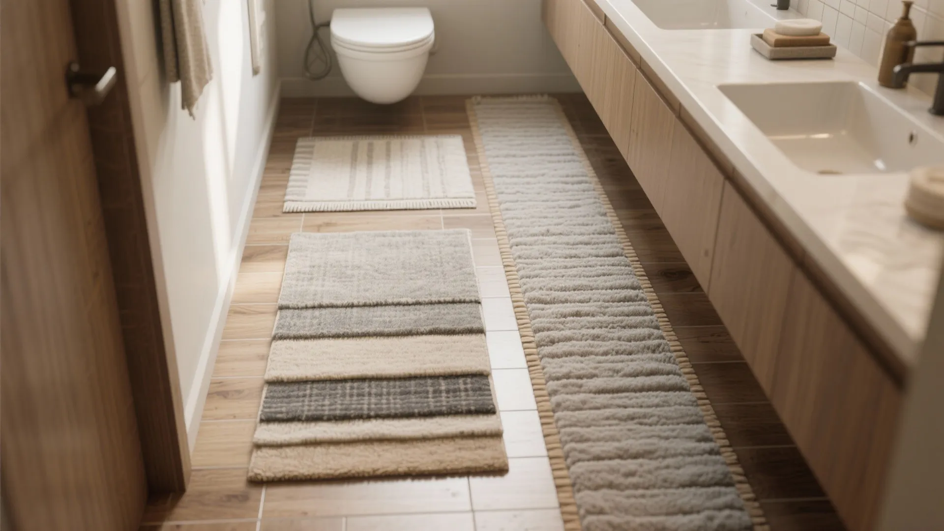 3. Layer with a runner for texture