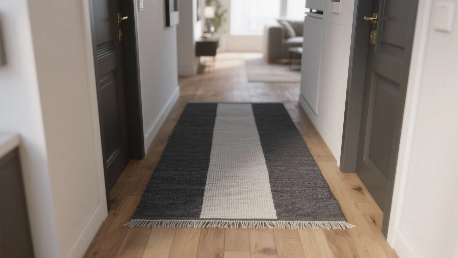 1. Layer with a lighter runner