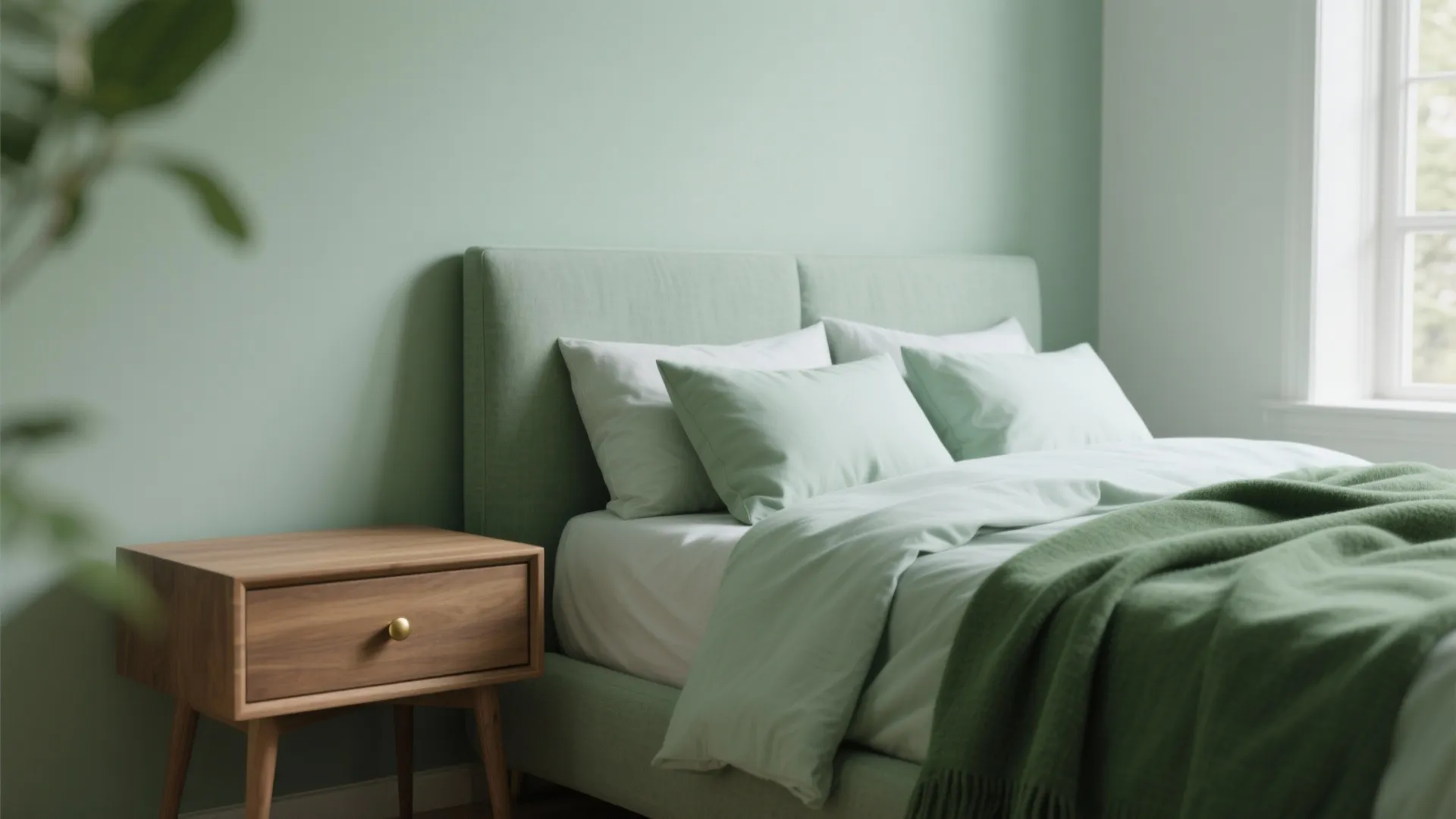 1. Layer different shades of sage