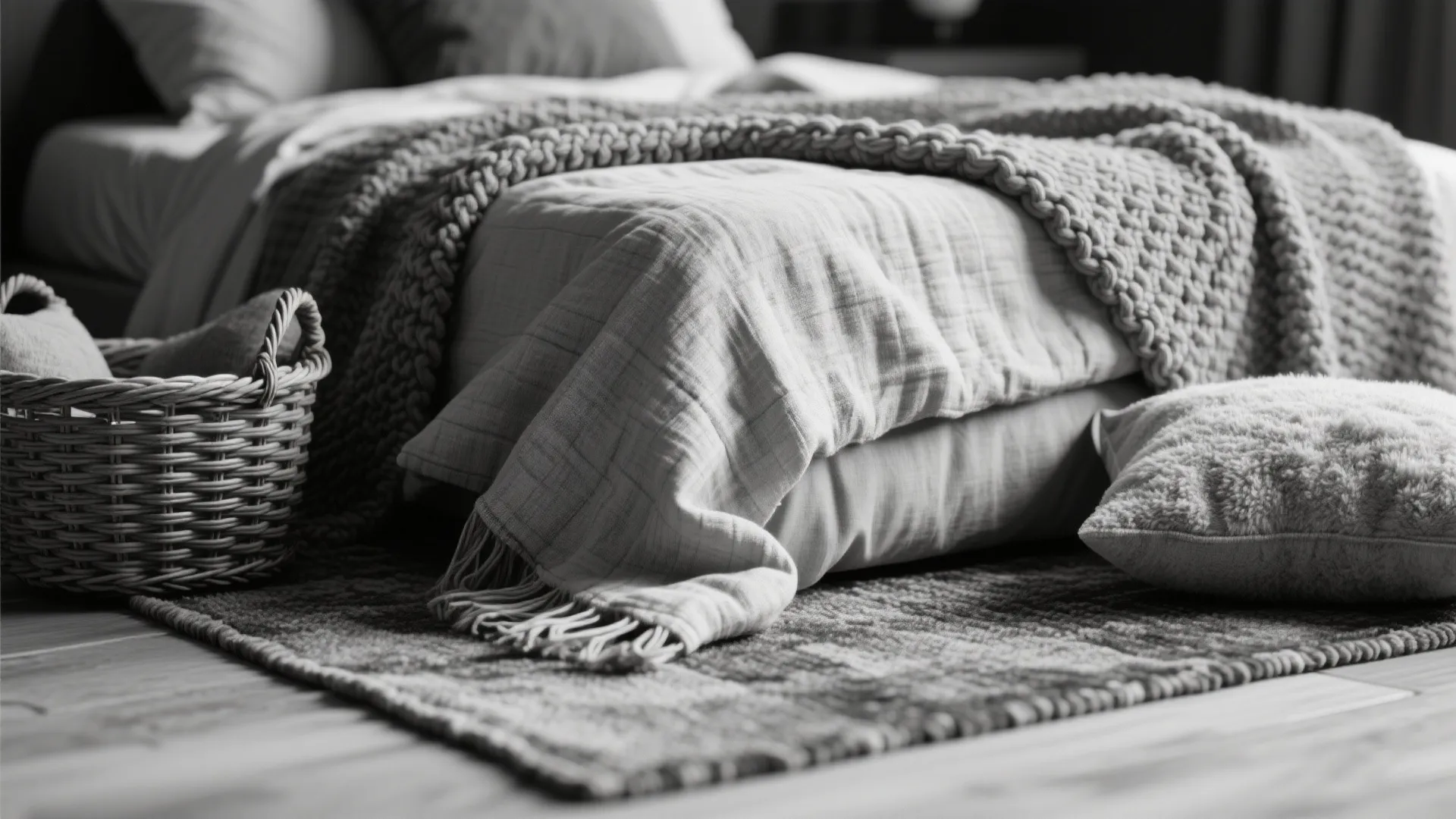 2. Layer textures to soften the high contrast