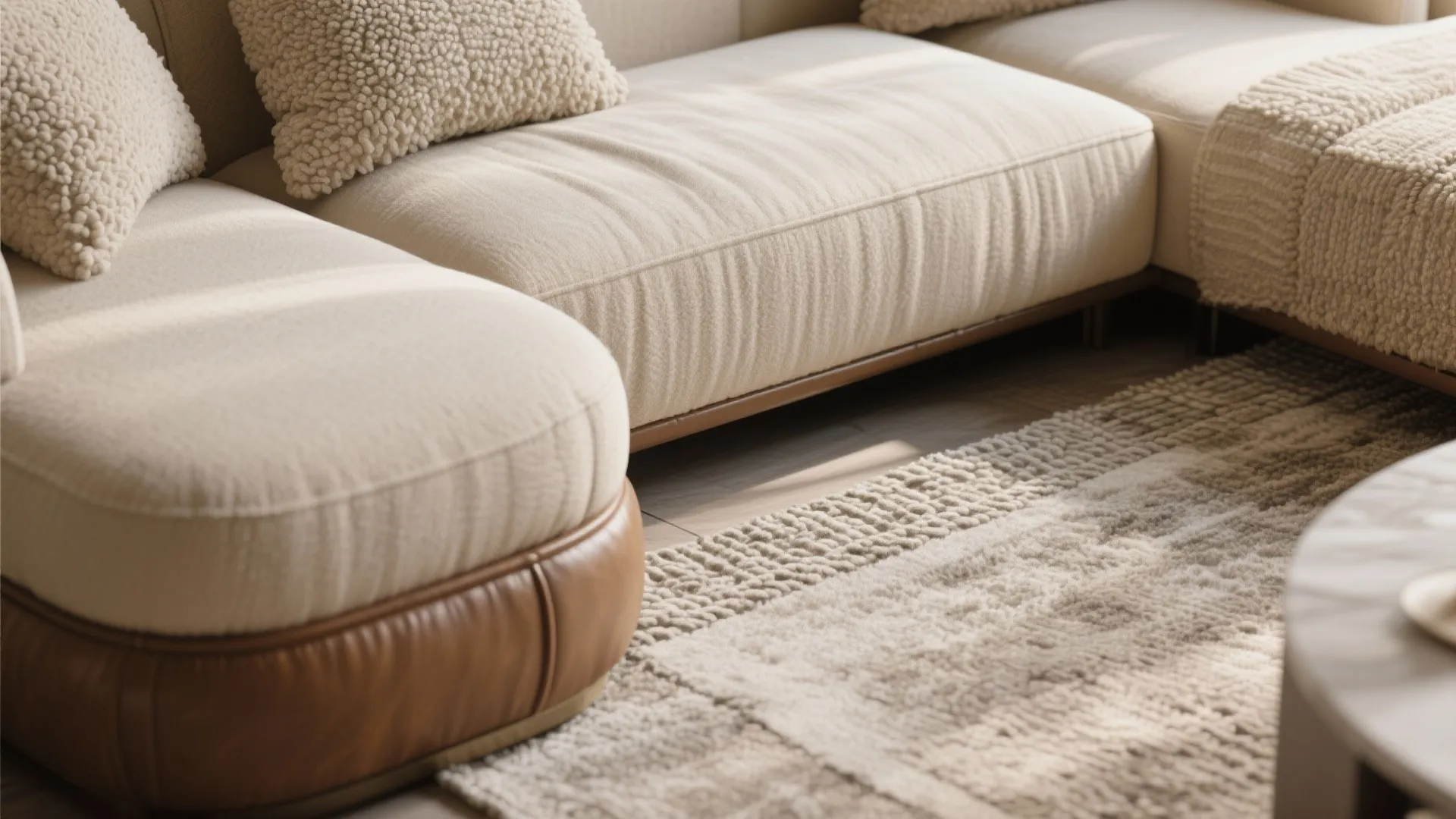 Beige Living Room Set Ideas: 5 Small-Space Inspirations: How to style a 3-piece beige living room set with big impact in compact homes