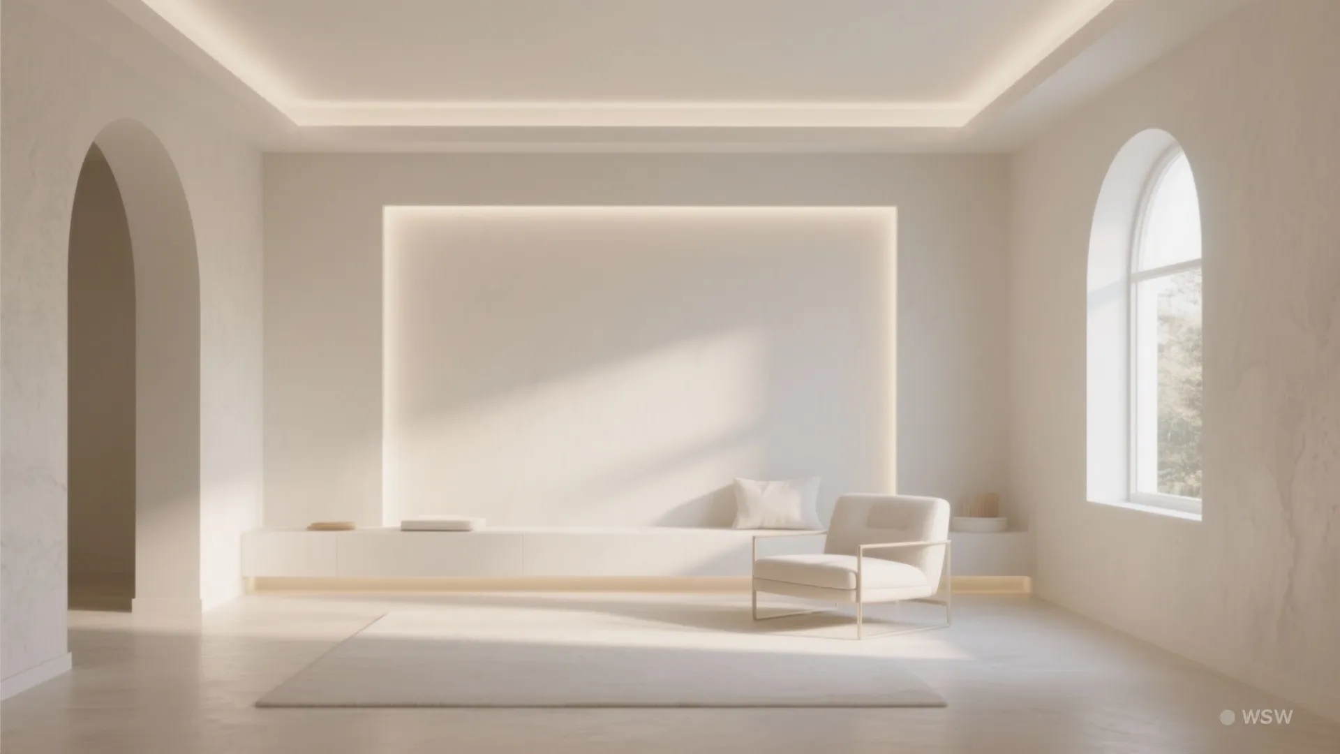 Warm White Wall Paint: 5 Inspiring Ideas: How to use warm white wall paint to make small spaces feel cozy, bright, and thoughtfully designed