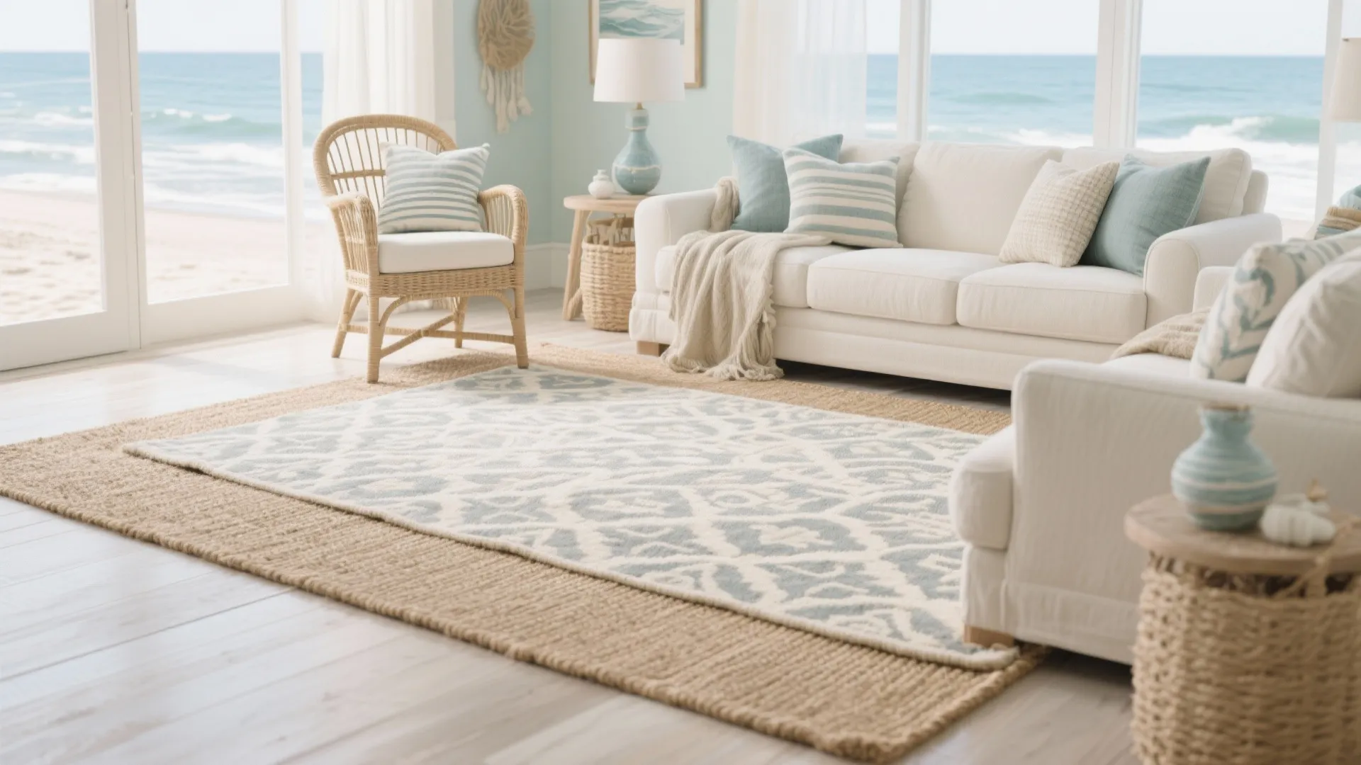 3. Layering Rugs for Depth