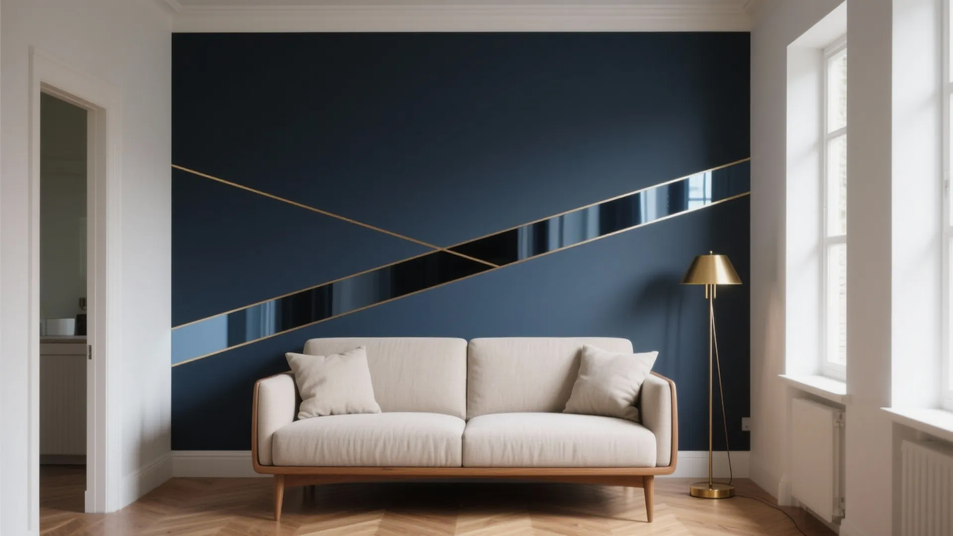 1. Accent Wall, But Make It Layered