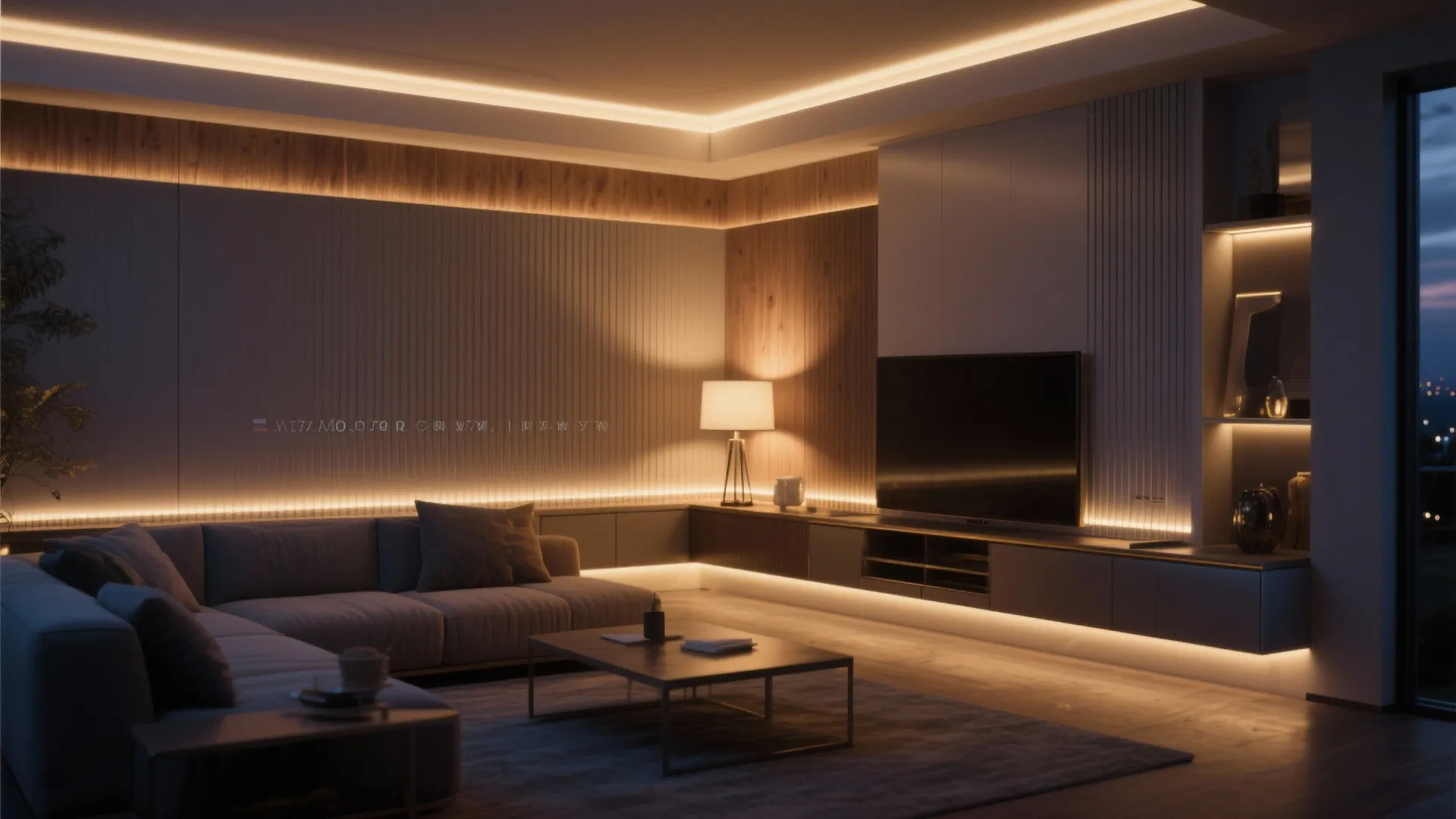 Layered Ambient Lighting with Smart Dimmers
