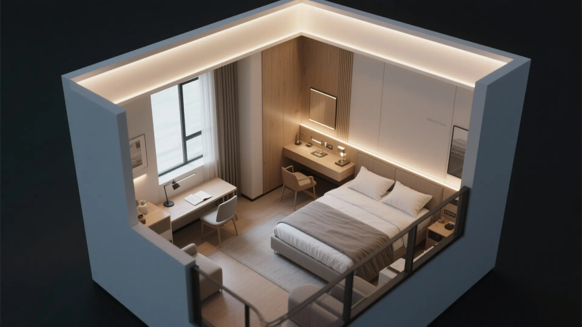 Layered Ambient and Task Lighting