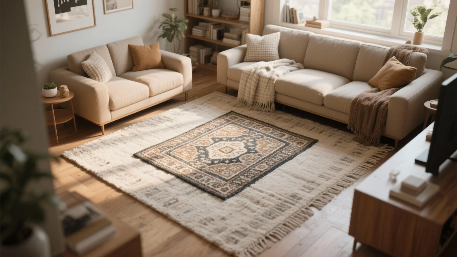 Area Rugs to Define Zones