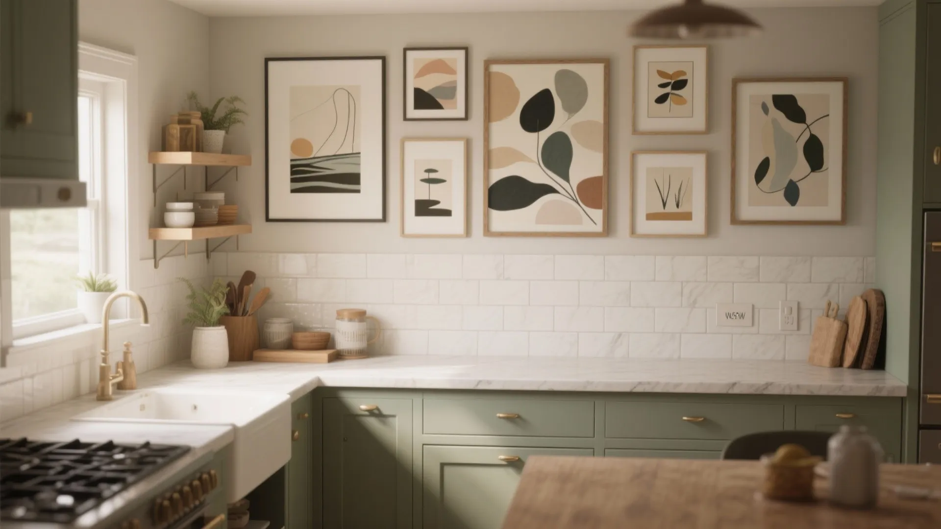 7. Layered Art Prints