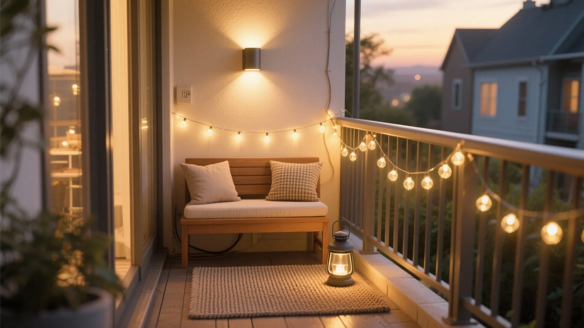 Layered Lighting and Cozy Textures