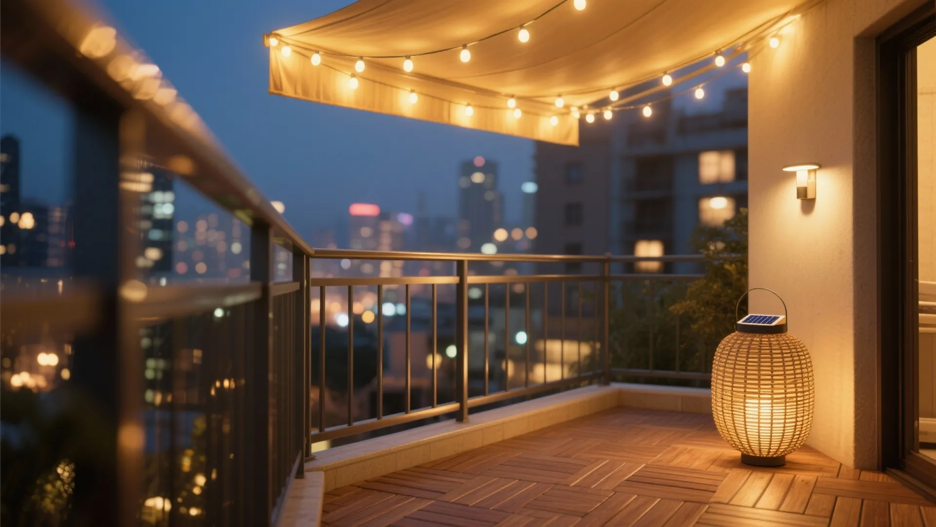 3) Layered lighting for mood and safety