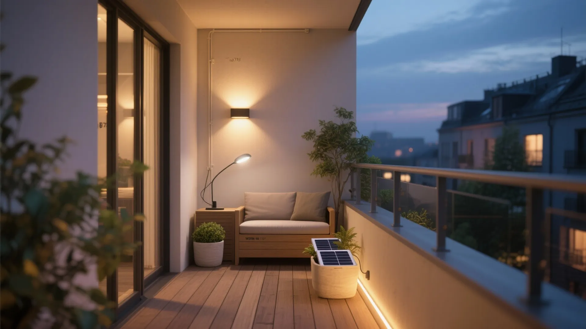 Lighting layers: task, ambient, and glow