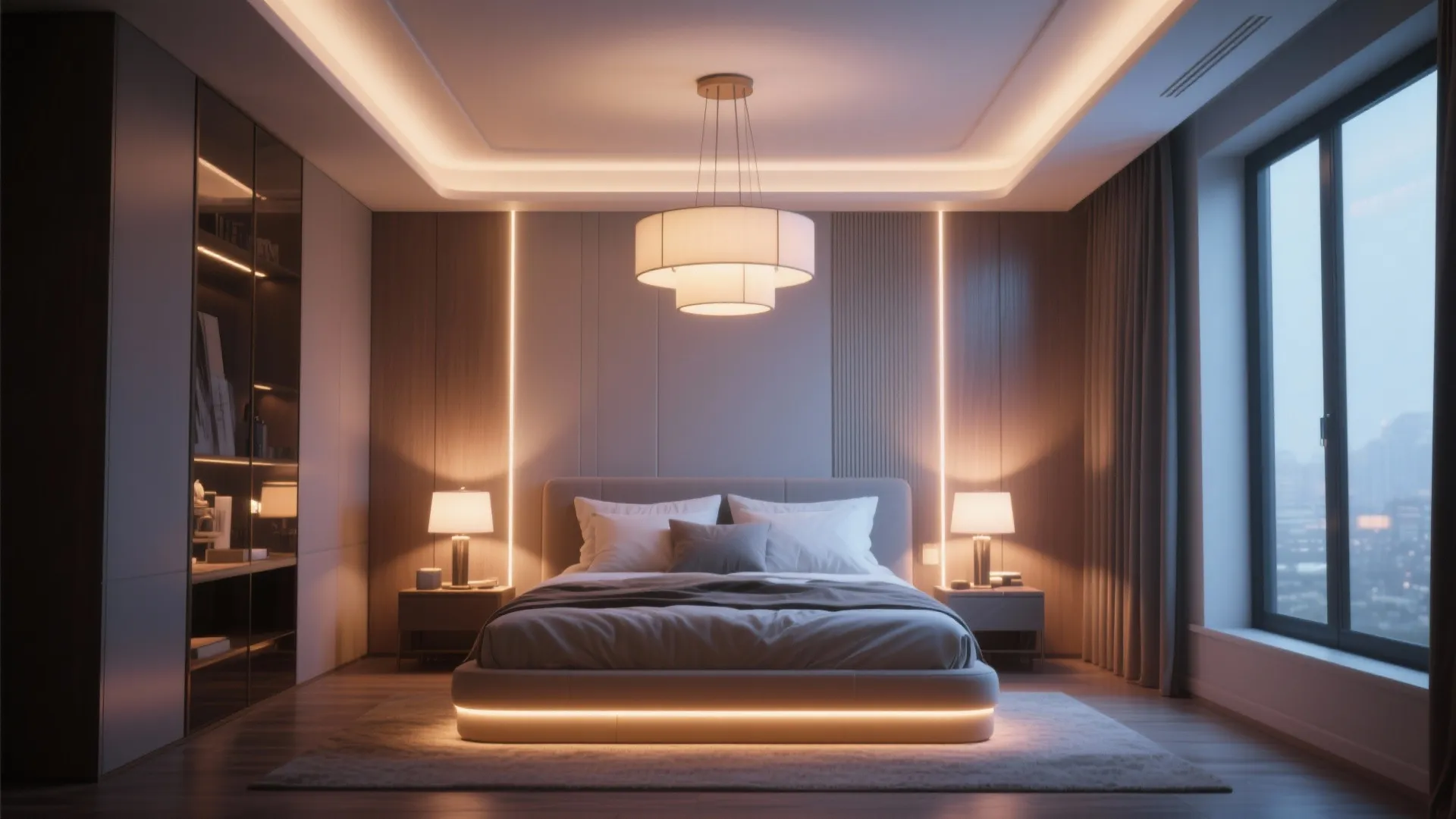8. Layered Lighting Design