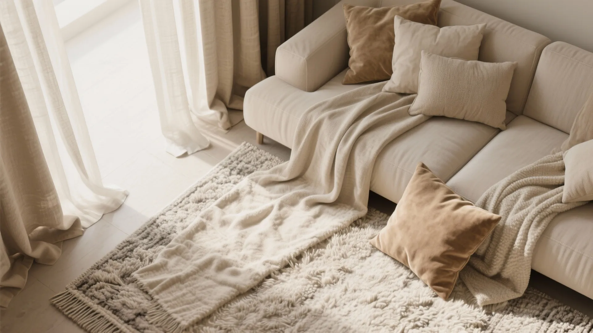 Layered Beige Textures