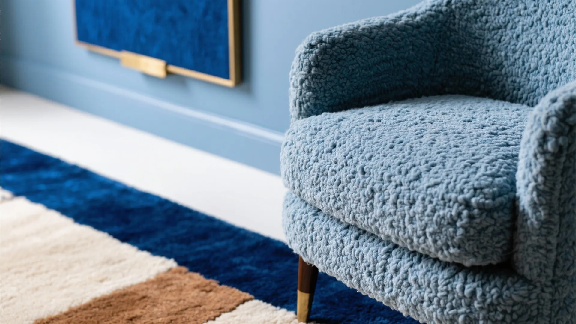 Layered Blues with Texture and Lighting