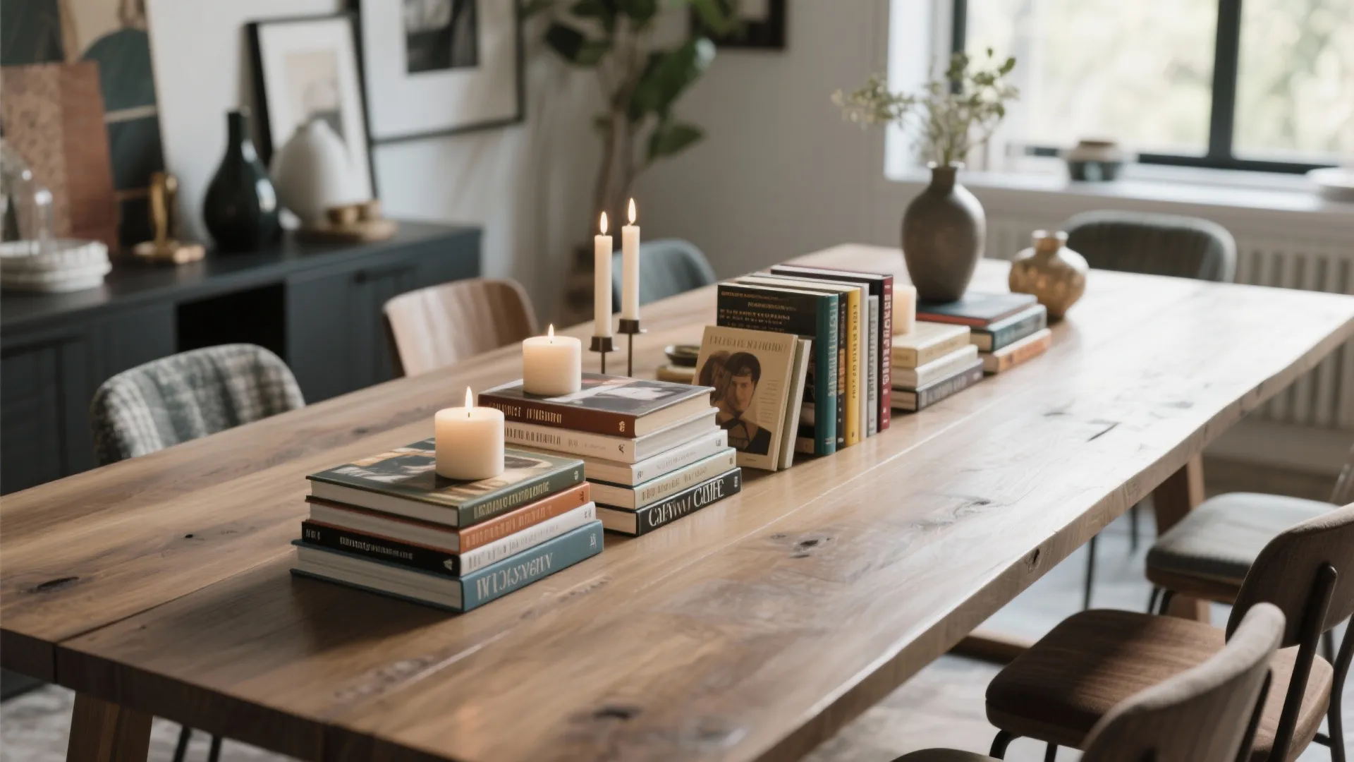 10. Layered Heights with Books