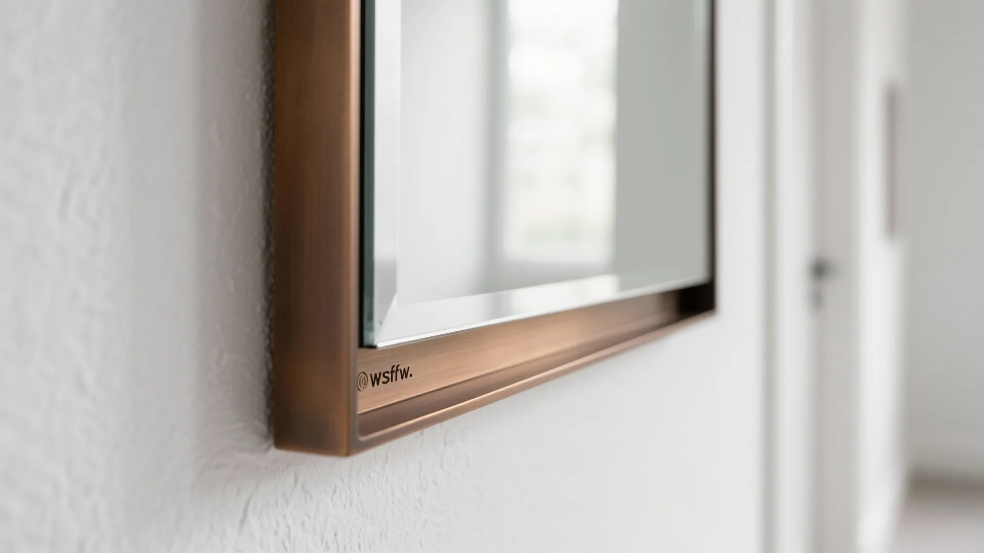 Minimal, layered mirror frames