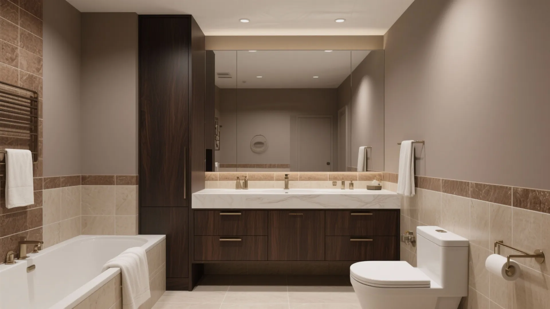 Tip 1: Choose Rich, Layered Brown Tones