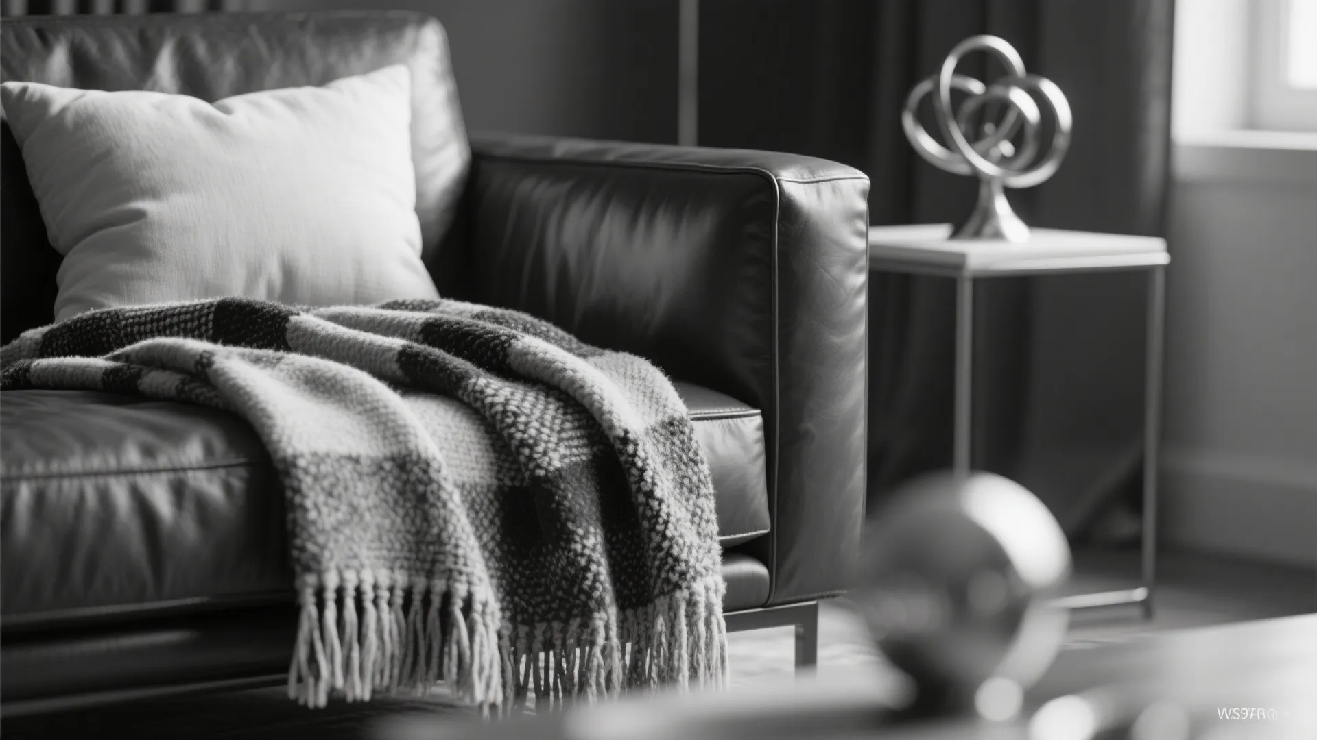 7. Layered Textures in Black and White