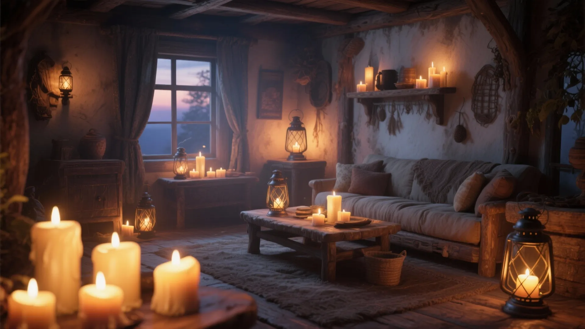 8. Layered Candlelight