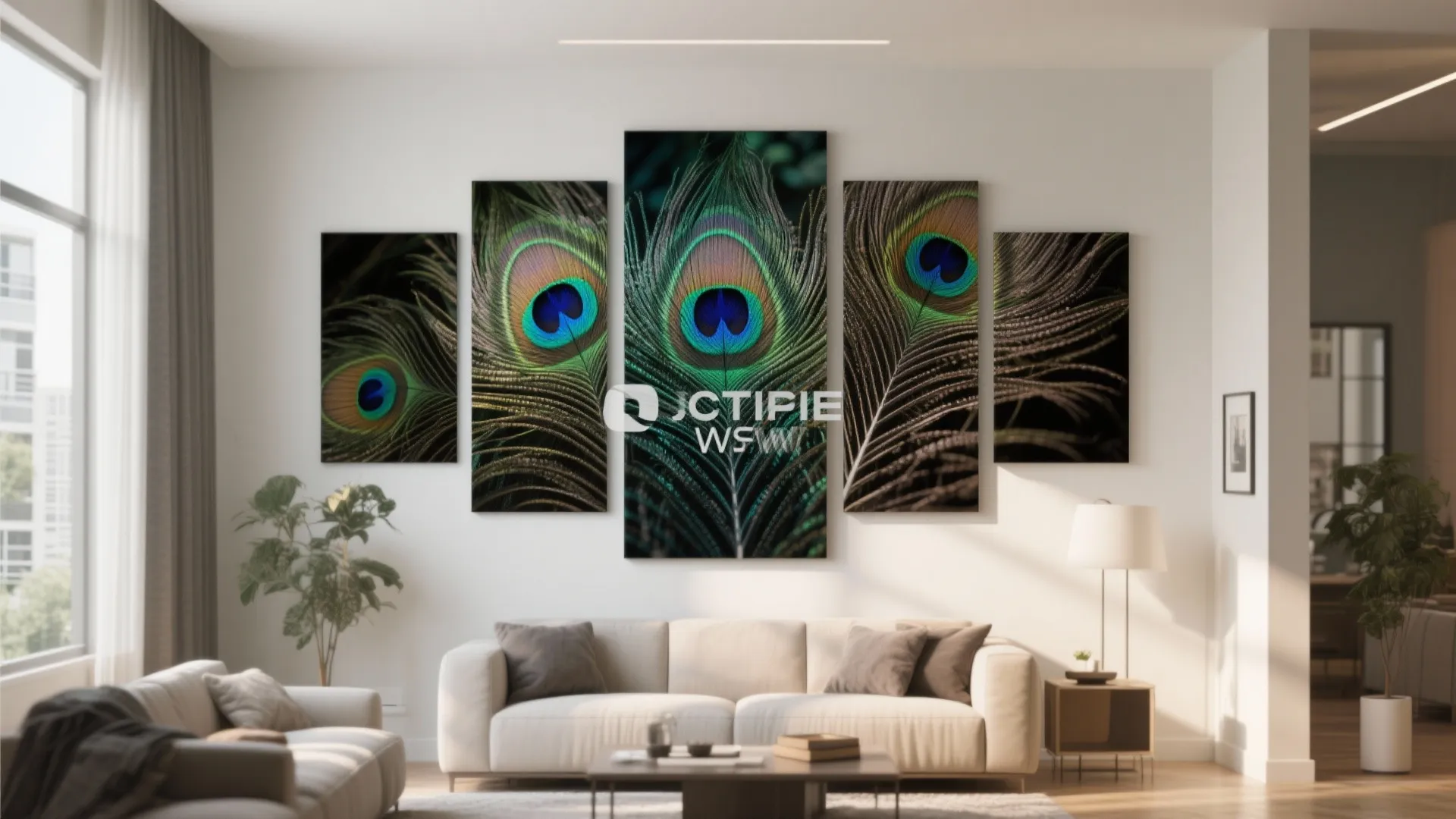 5. Layered Canvas Prints