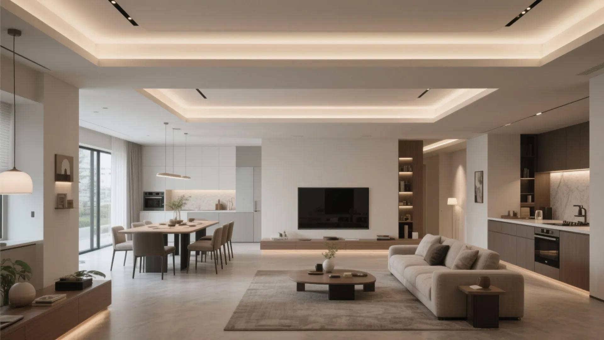 8. Layered Ceiling Levels