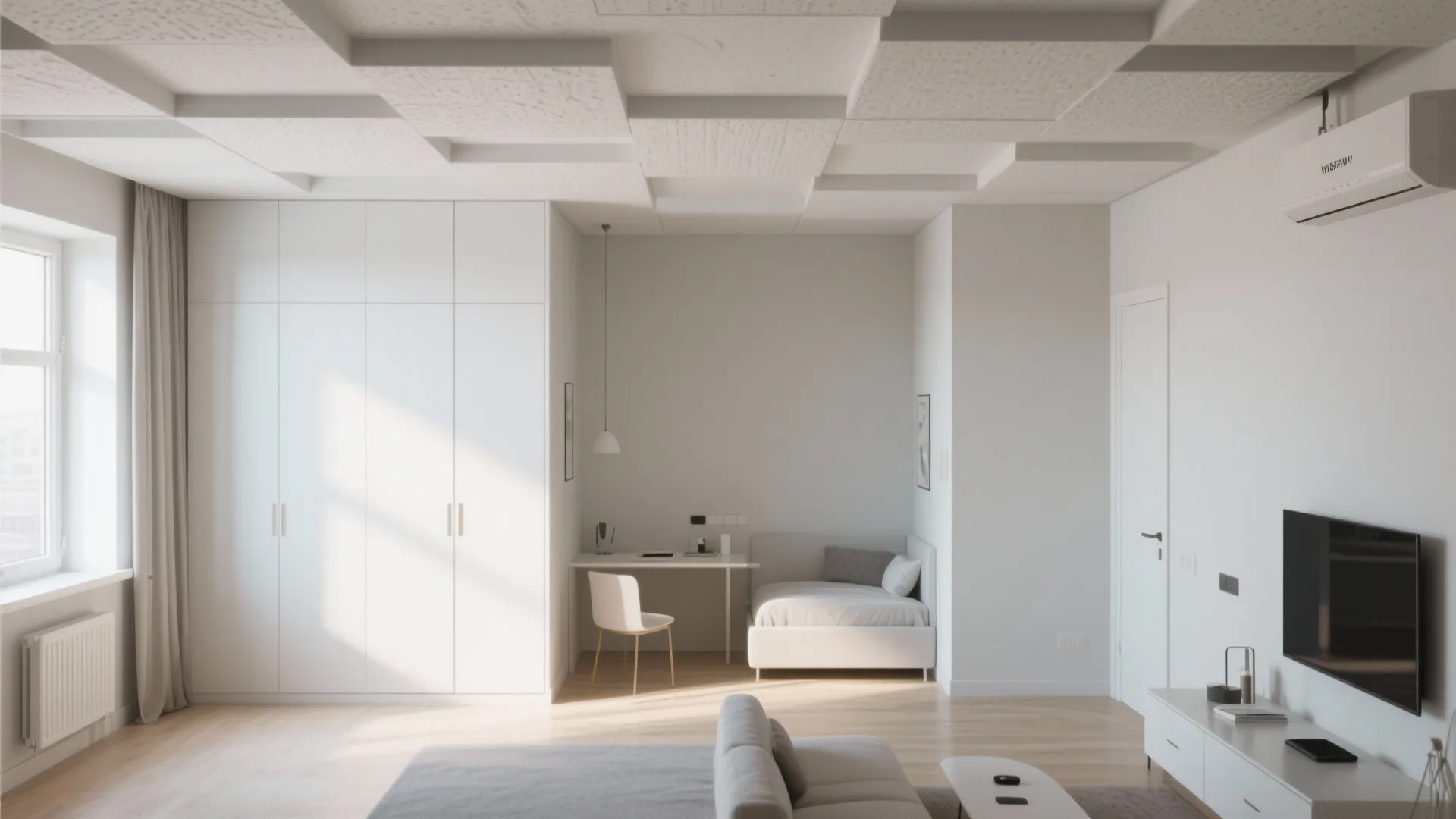 Layered Ceiling Panels