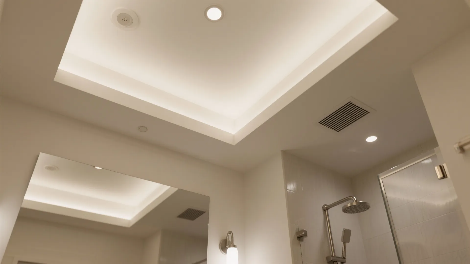 Layered Ceiling Profiles with Ambient Washes