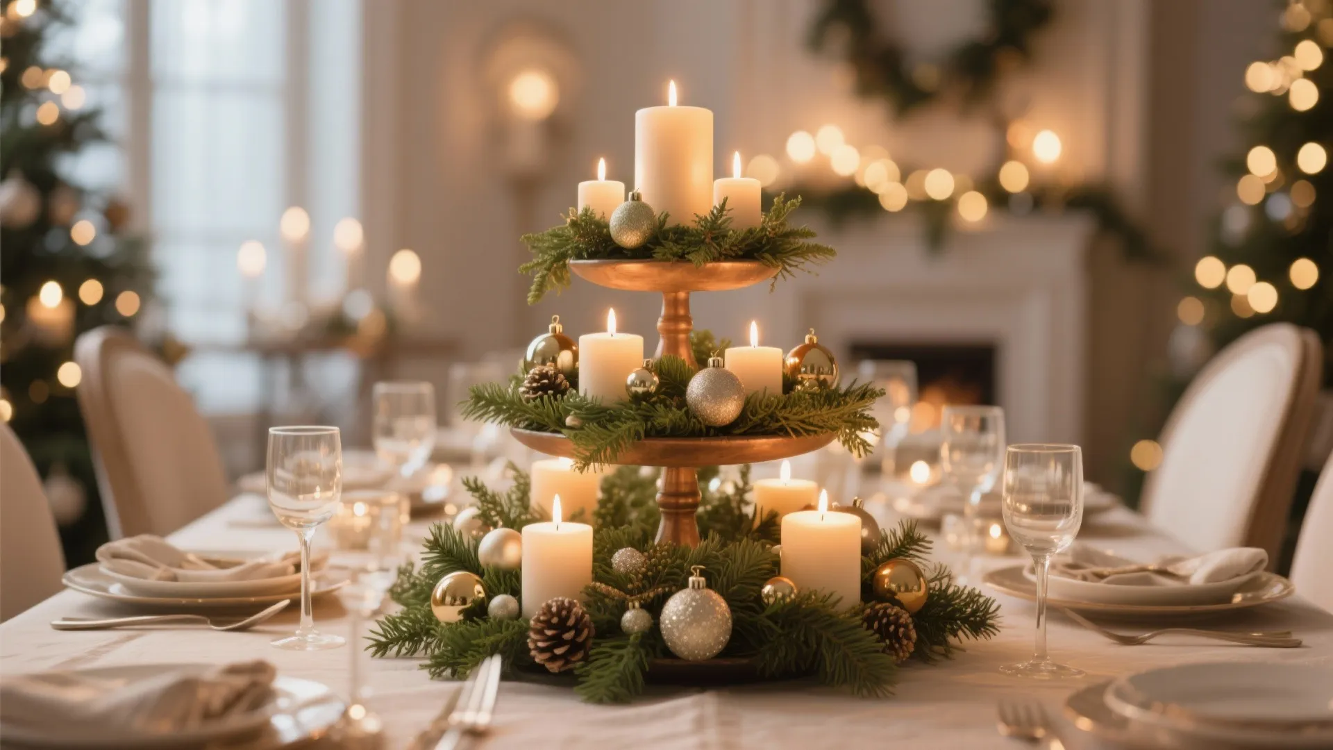 Layered Centerpieces