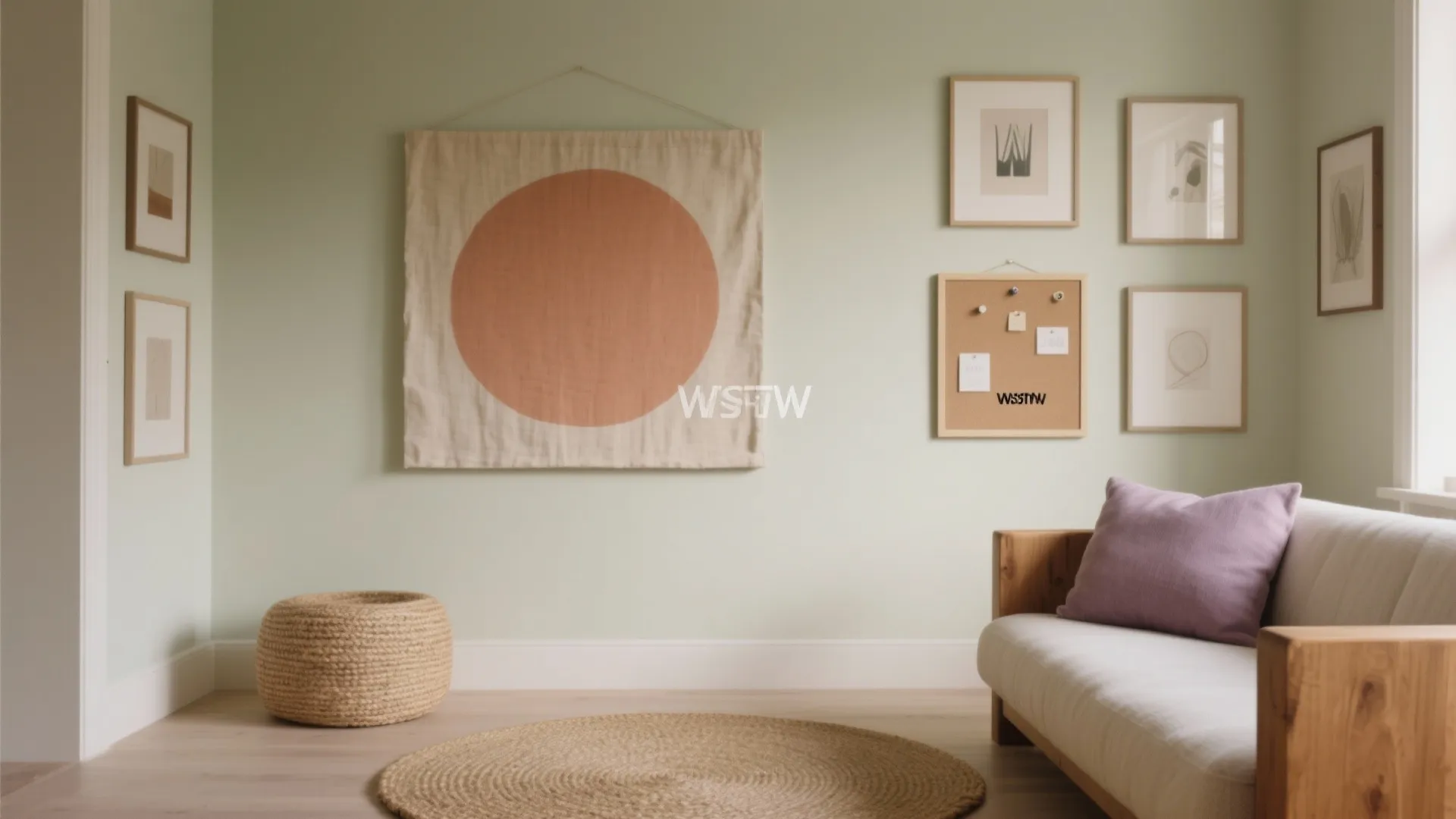 Layered Circles: Art, Textiles, and Negative Space