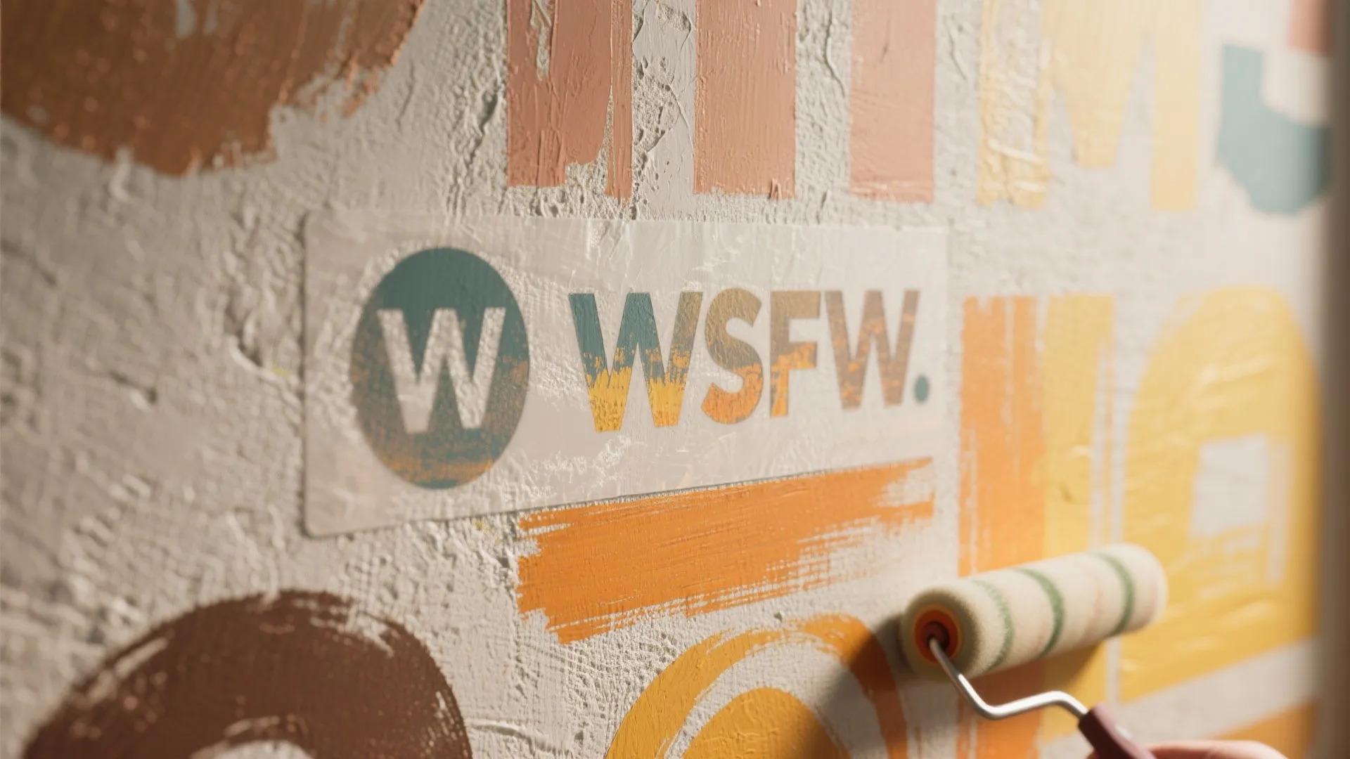 3. Layered Stencil Collage