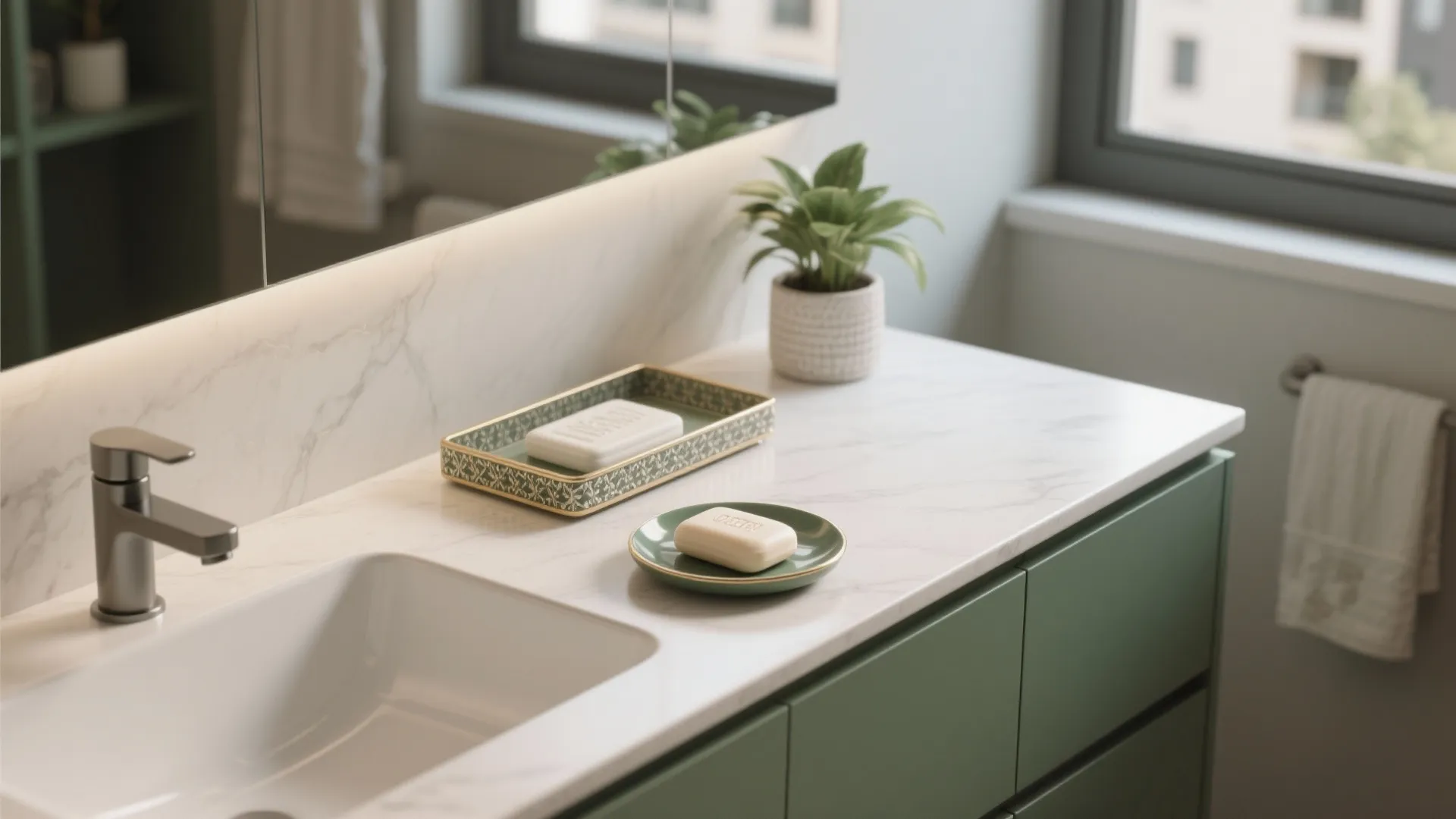 1. Layer Your Countertop