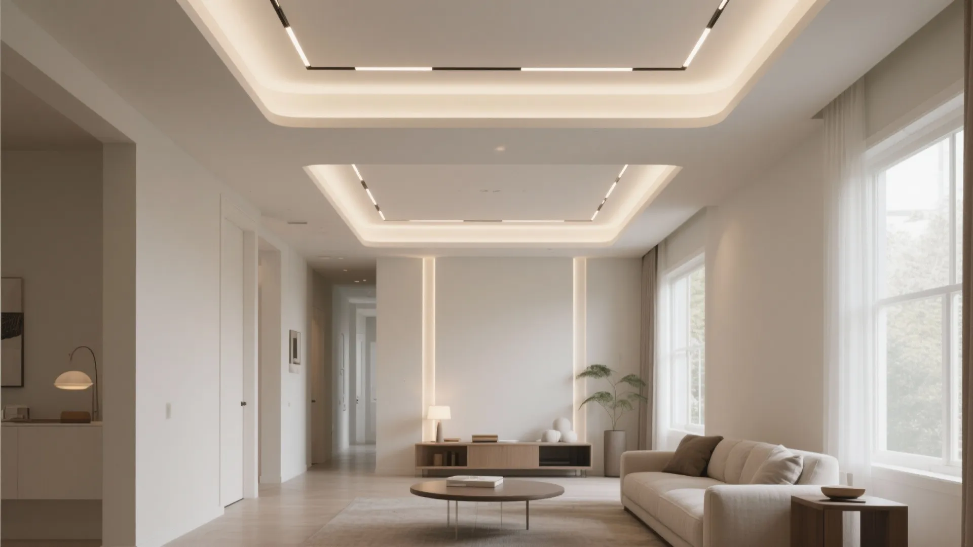 Layered Coves and Shadow Gaps